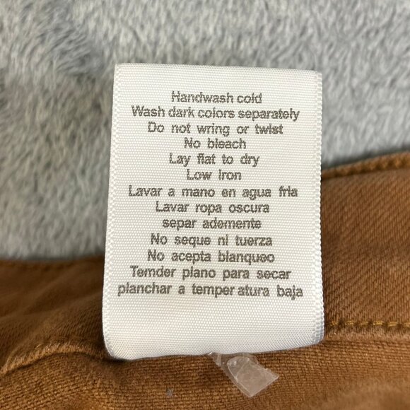 Judy Blue Carpenter Jeans Women's 24W Slim Fit Brown Stretch Utility Workwear - Picture 16 of 16